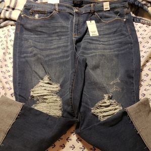 Judy Blue Cuff bottom Jeans